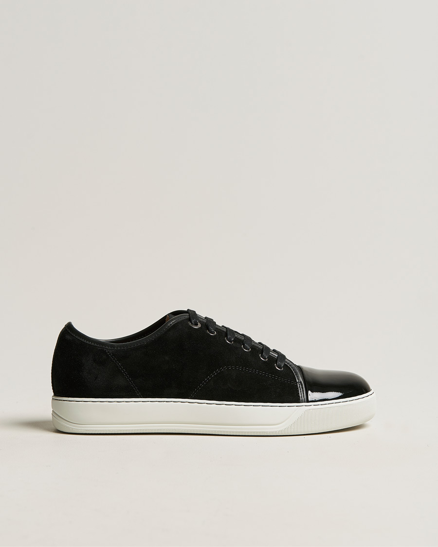 Heren | Sneakers | Lanvin | DBB1 Patent Cap Toe Sneaker Black