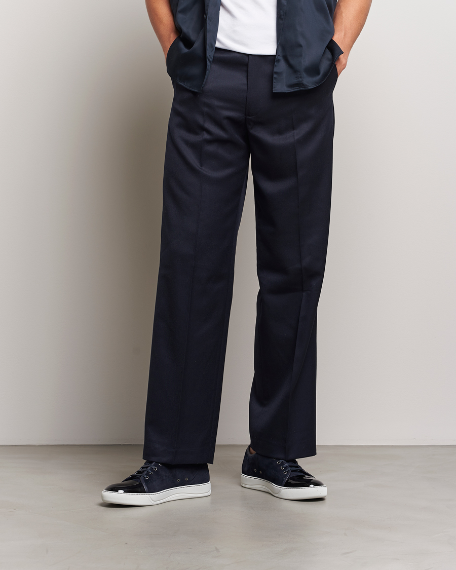 Heren | Lanvin DBB1 Patent Cap Toe Sneaker Navy UK8 - EU42 | Lanvin | DBB1 Patent Cap Toe Sneaker Navy UK8 - EU42