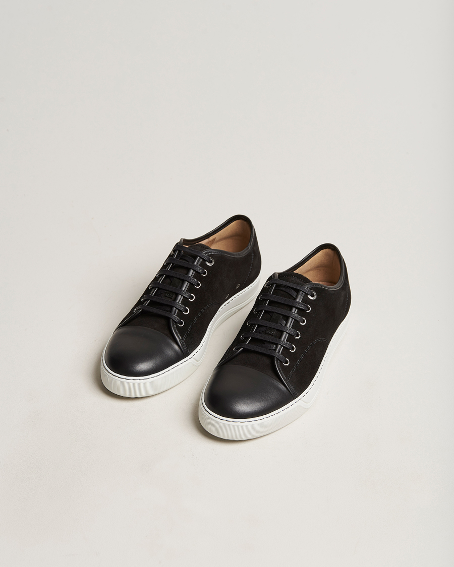 Heren | Sneakers | Lanvin | Nappa Cap Toe Sneaker Black