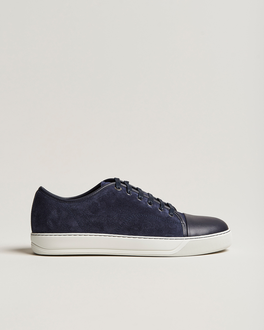 Heren | Sneakers | Lanvin | DBB1 Nappa Cap Toe Sneaker Navy