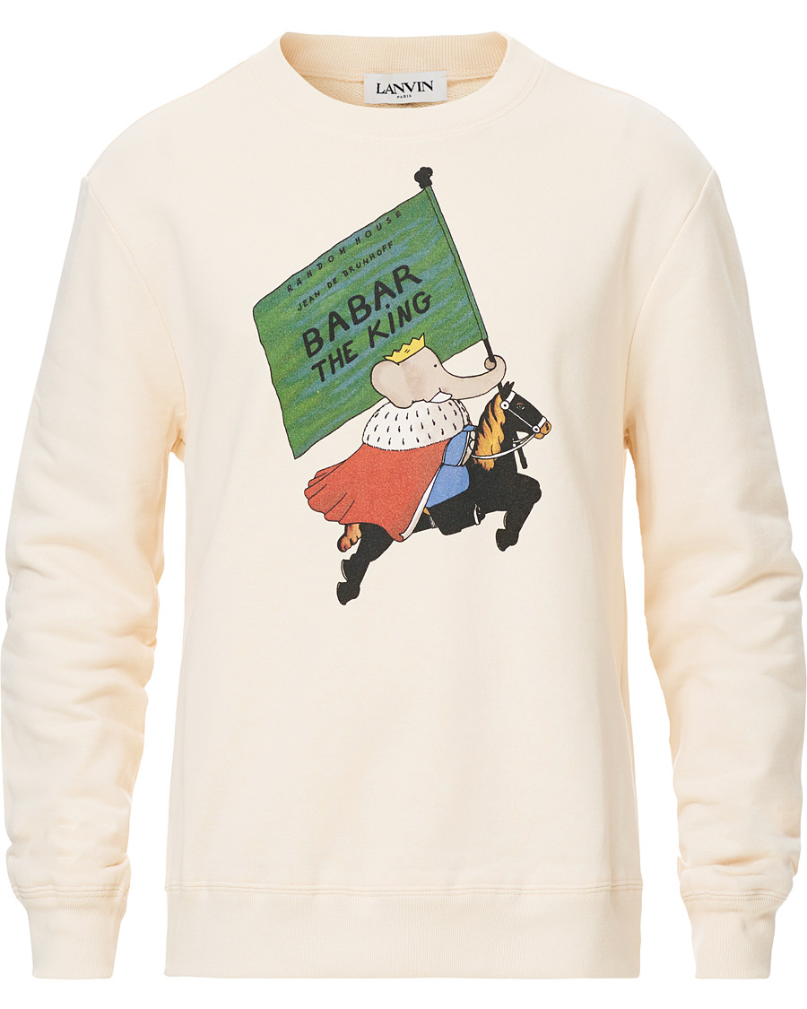 Heren | Truien | Lanvin | Babar Sweatshirt Ecru