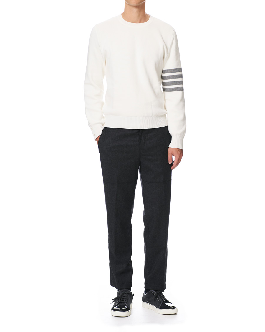 Heren | Lanvin Patent Captoe Sneaker Grey Suede | Lanvin | Patent Captoe Sneaker Grey Suede