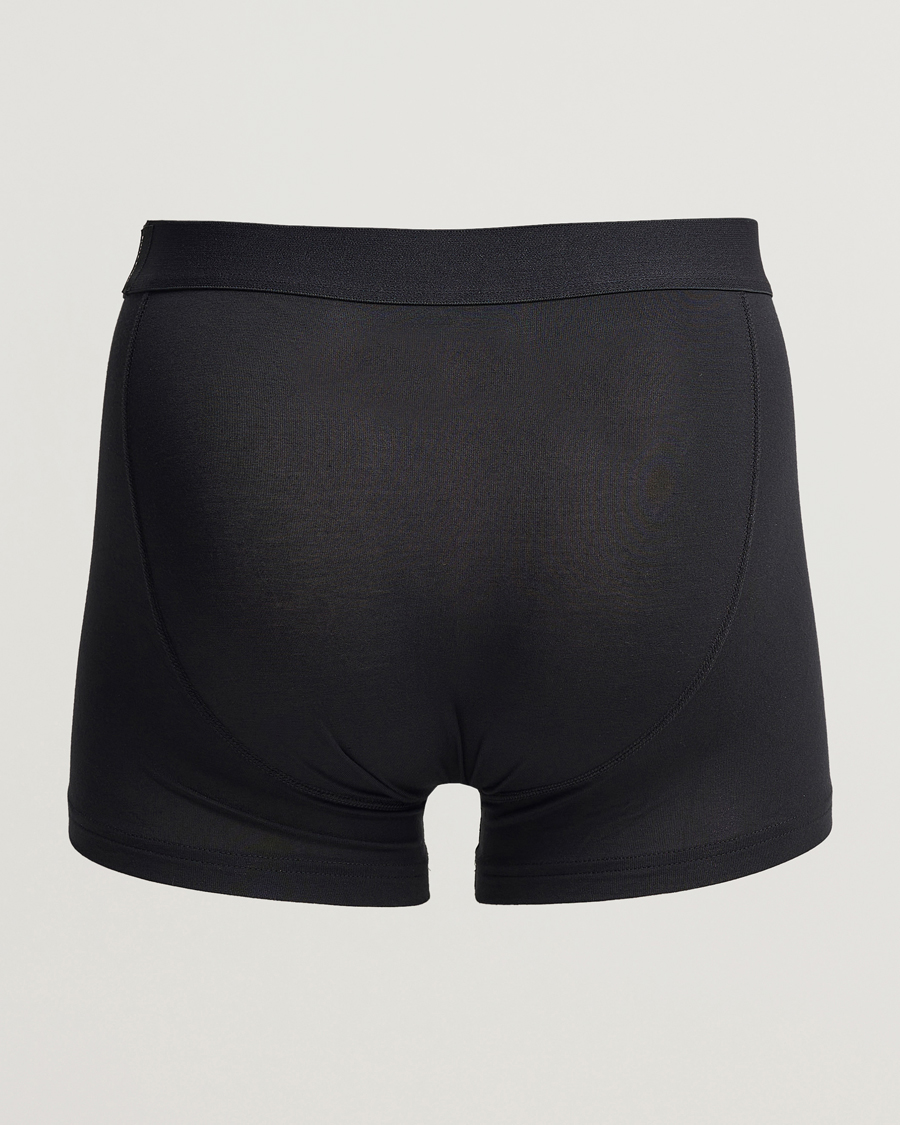 Heren | Zwembroeken | Bread & Boxers | 2-Pack Boxer Breif Modal Black