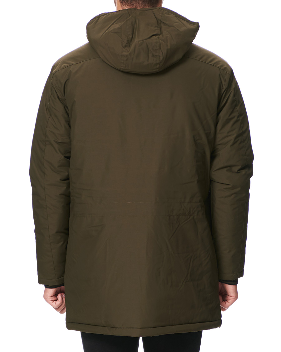 Heren | Jassen | Fred Perry | Padded Zip Parka Green