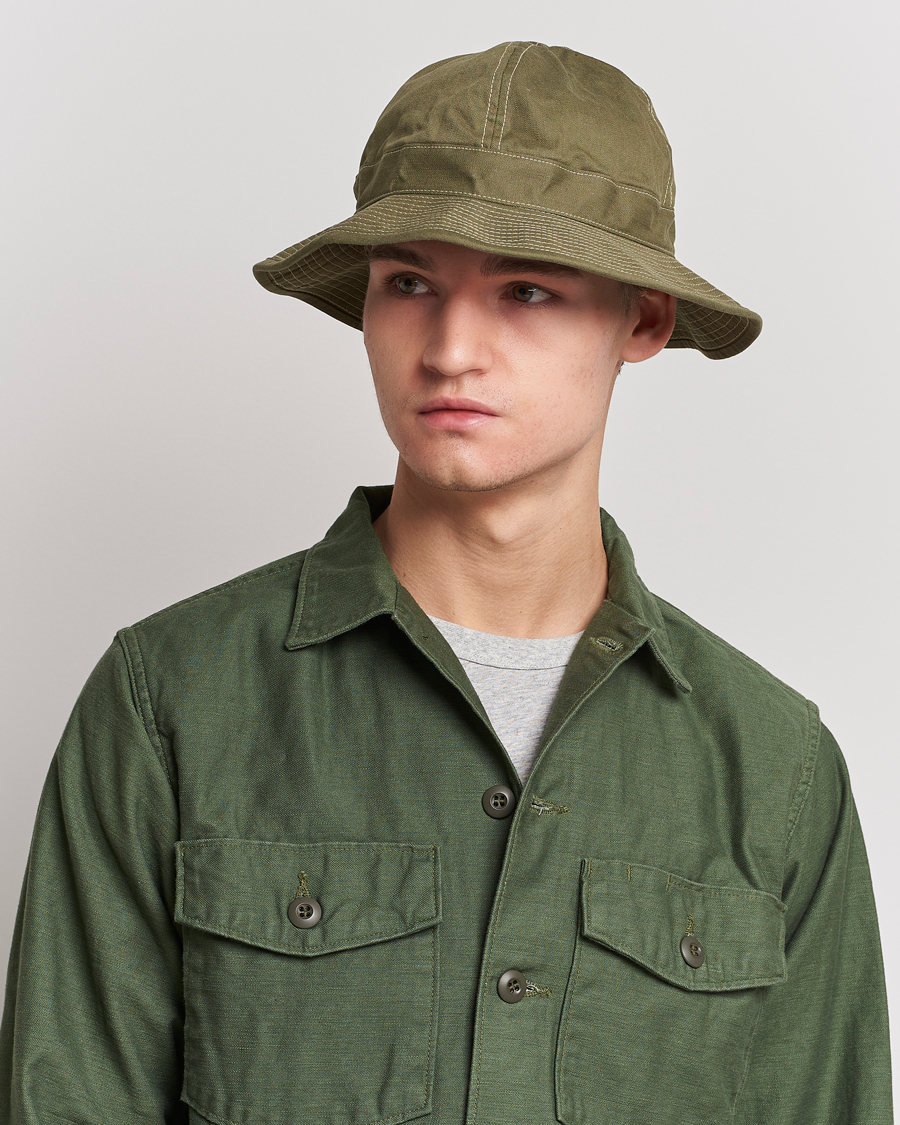 Heren | Japanese Department | orSlow | US Navy Hat Green