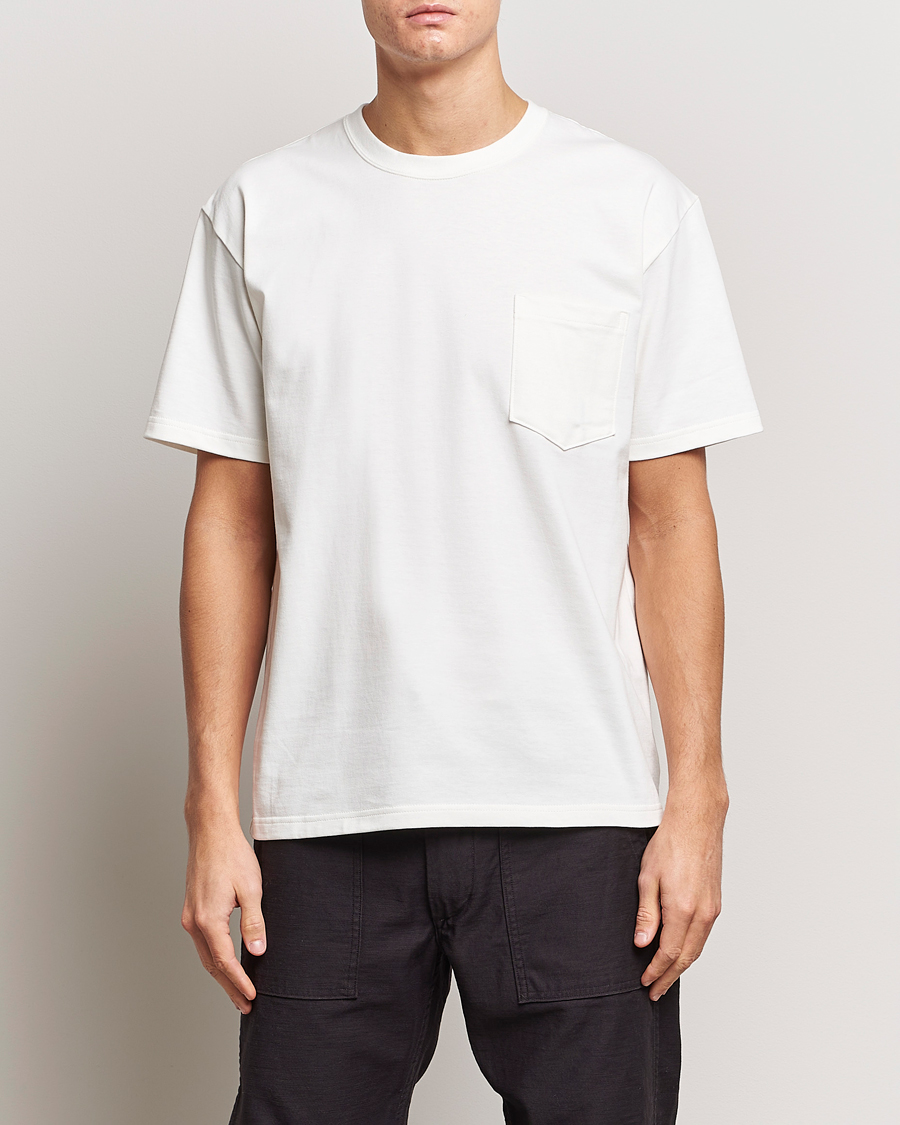 Heren | orSlow | orSlow | Pocket T-Shirt White