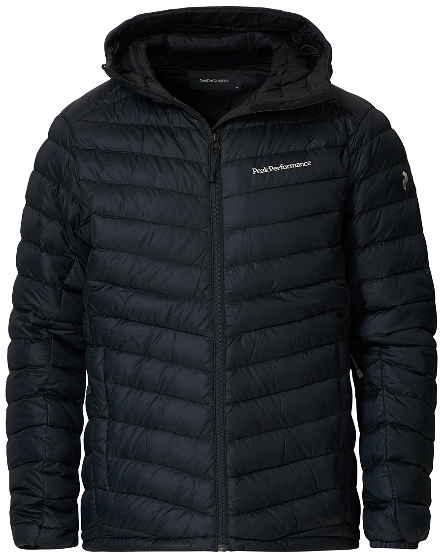 Heren | Jassen | Peak Performance | Frost Liner Down Hooded Jacket Black