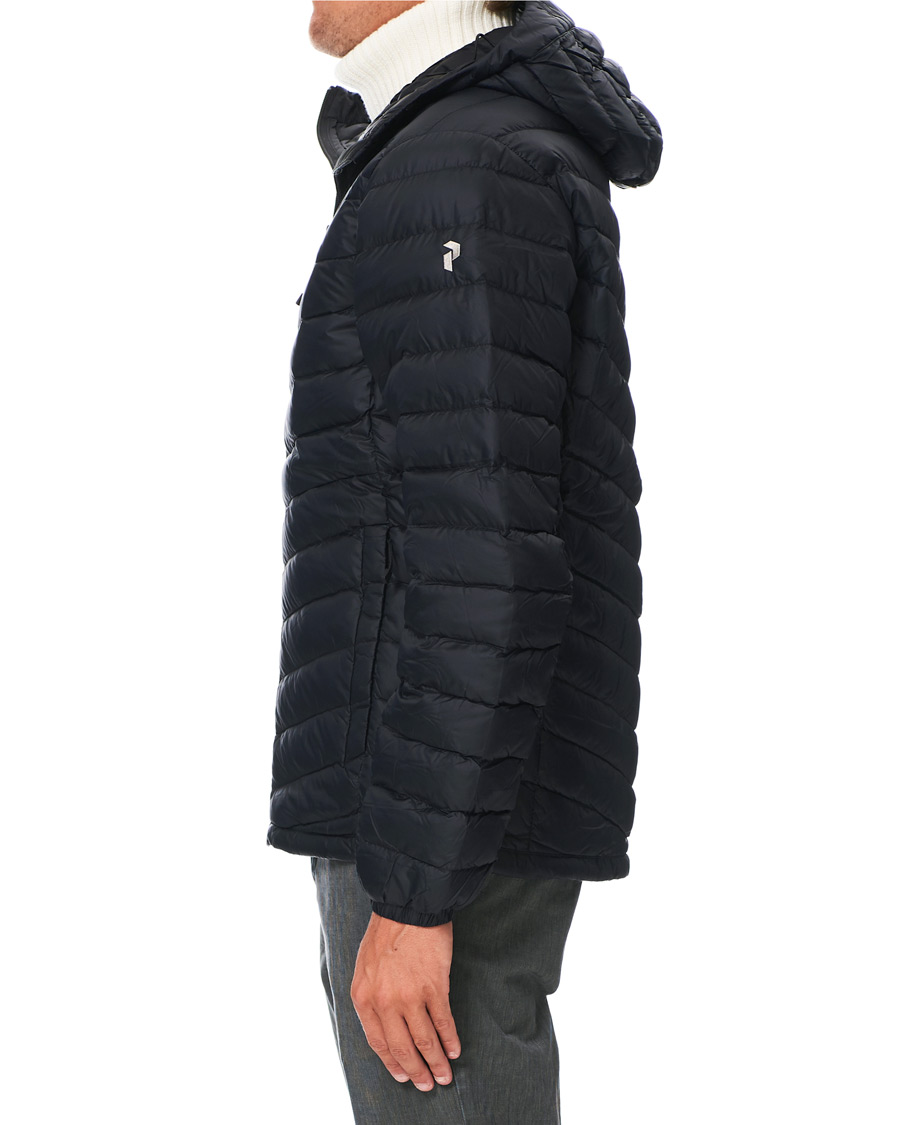 Heren | Jassen | Peak Performance | Frost Liner Down Hooded Jacket Black