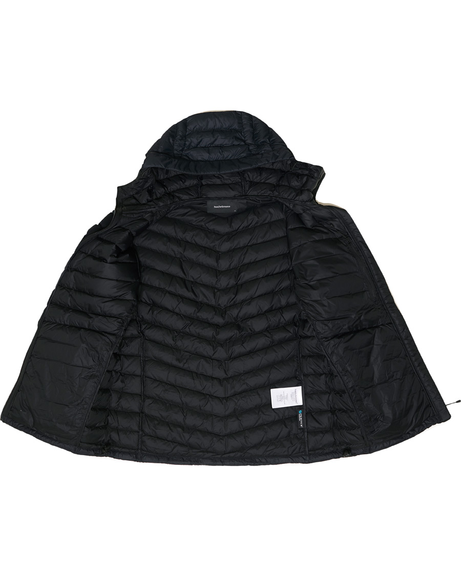 Heren | Jassen | Peak Performance | Frost Liner Down Hooded Jacket Black