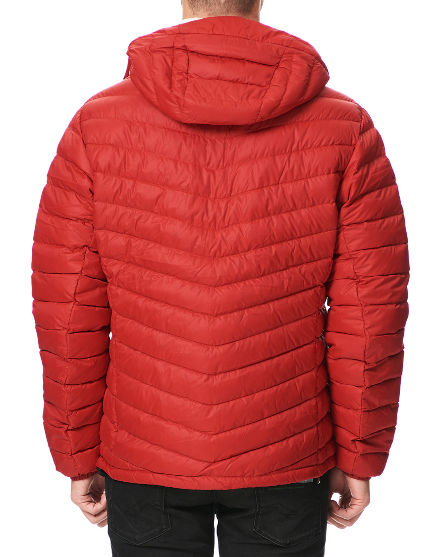 Heren | Jassen | Peak Performance | Frost Liner Down Hooded Jacket Red