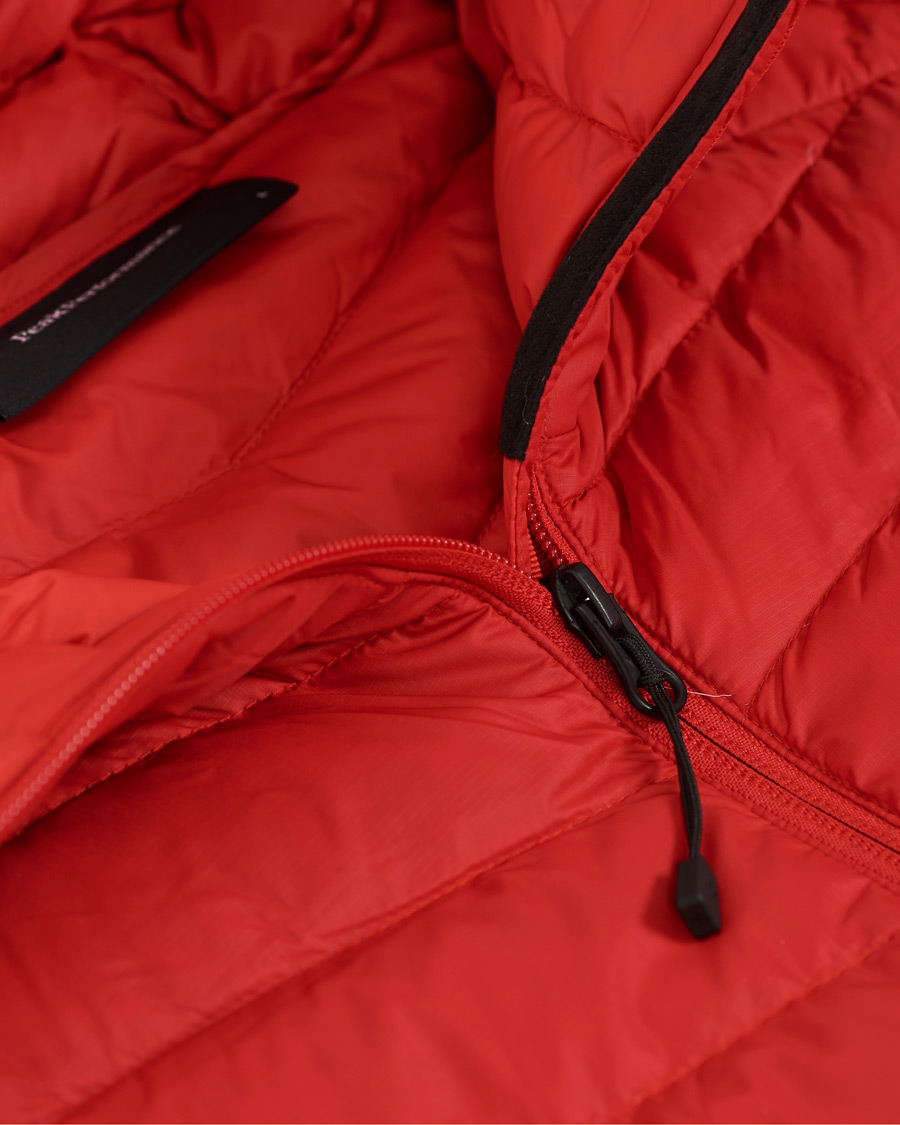 Heren | Jassen | Peak Performance | Frost Liner Down Hooded Jacket Red