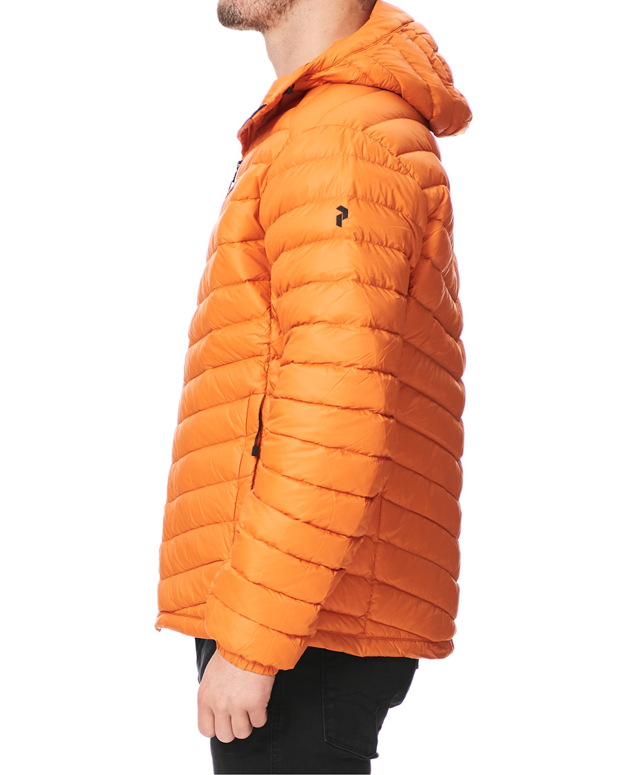 Heren | Jassen | Peak Performance | Frost Liner Down Hooded Jacket Blaze Tundra