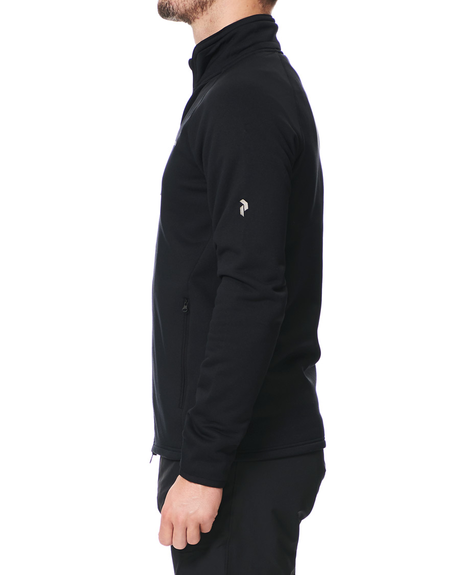 Heren | Truien | Peak Performance | Chill Full Zip Jacket Black
