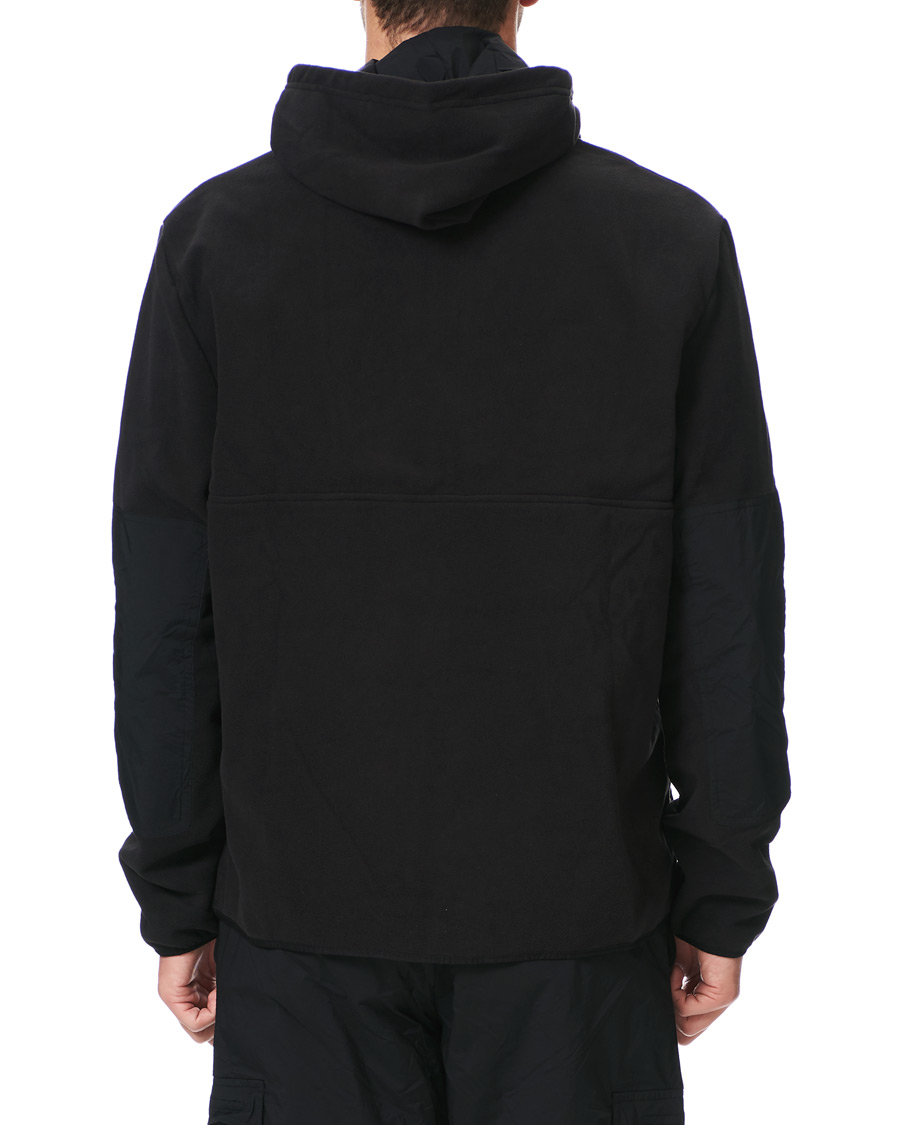 Heren | Truien | Peak Performance | Tech Soft Fleece Reversible Half Zip Hoodie Black