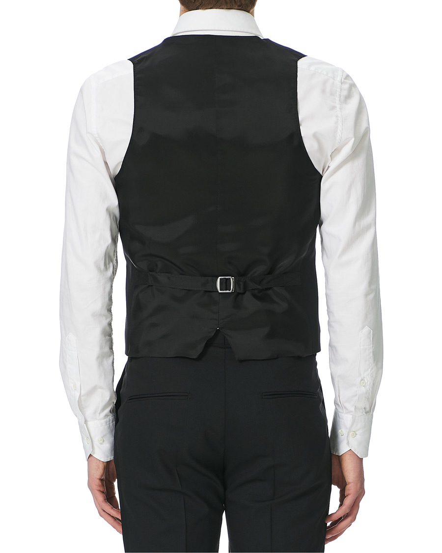 Heren | Blazers | Tiger of Sweden | Litt Wool Waistcoat Black