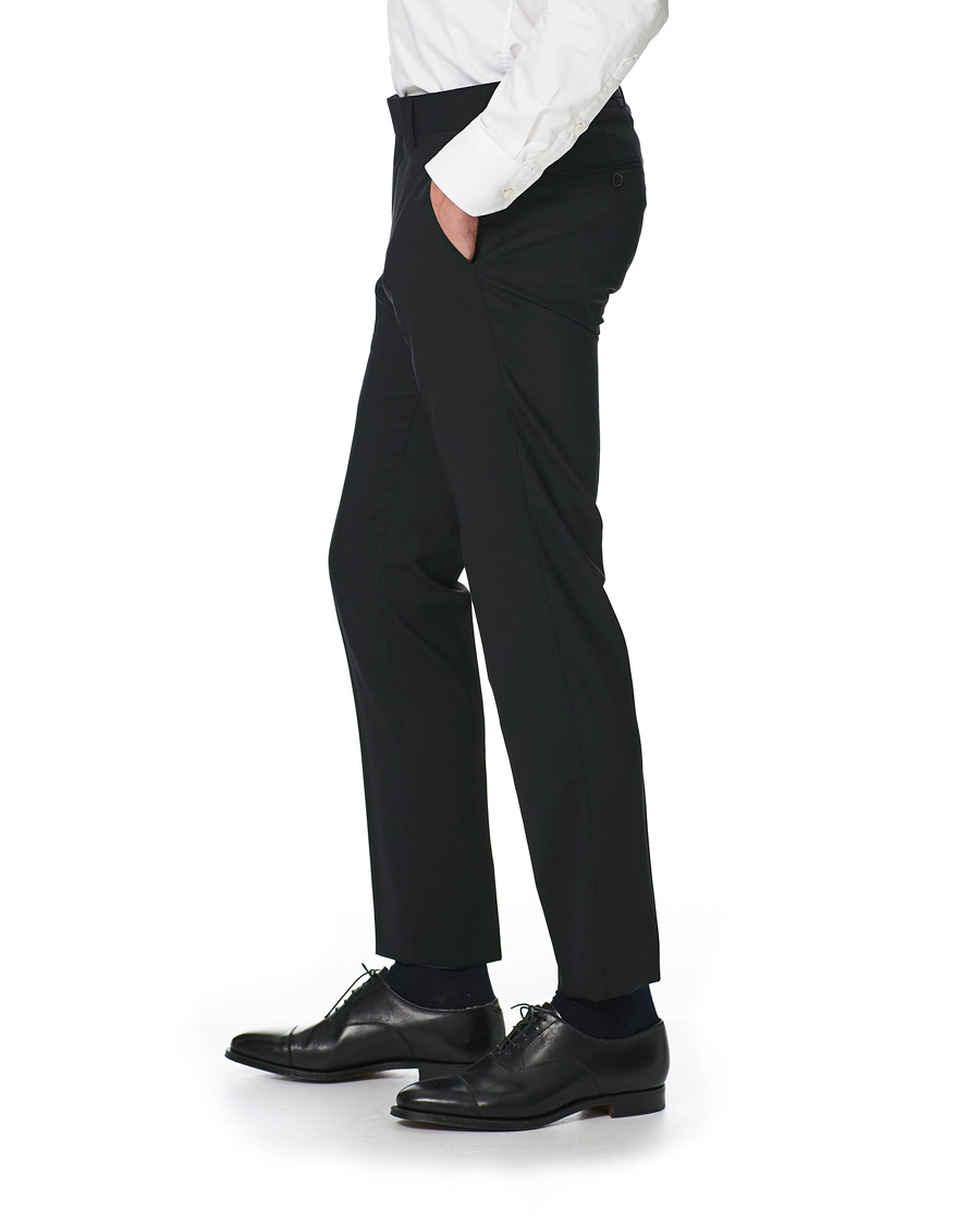 Heren | Broeken | Tiger of Sweden | Tordon Wool Suit Trousers Black
