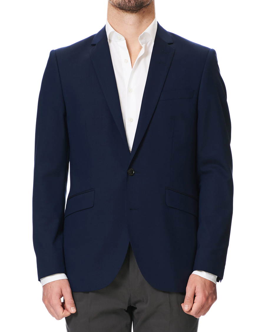 Heren | Blazers | Tiger of Sweden | James Wool Suit Blazer Blue