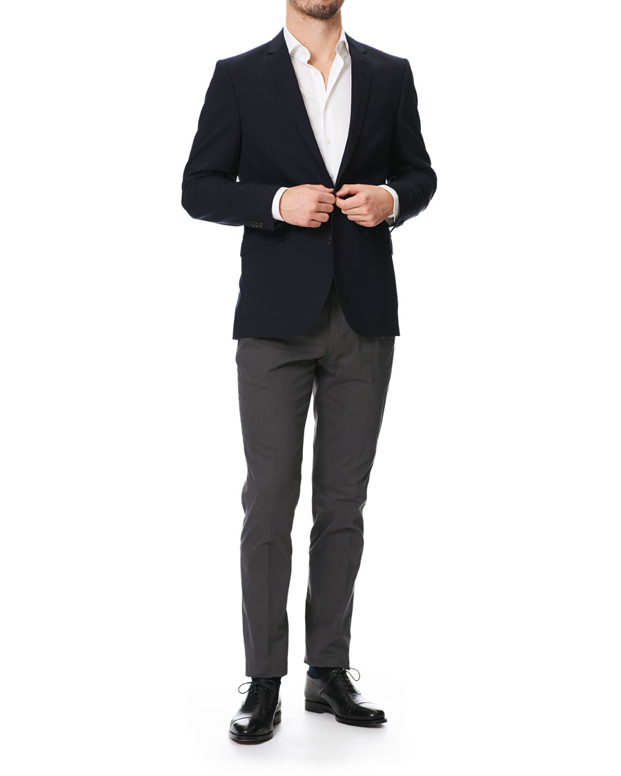 Heren | Blazers | Tiger of Sweden | James Wool Suit Blazer Navy