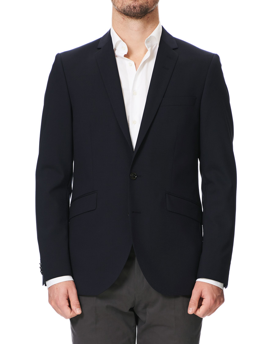 Heren | Blazers | Tiger of Sweden | James Wool Suit Blazer Navy