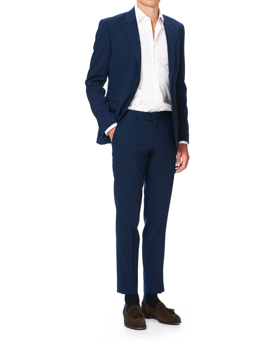 Heren | Blazers | Tiger of Sweden | Jamonte Wool Suit Blazer Blue