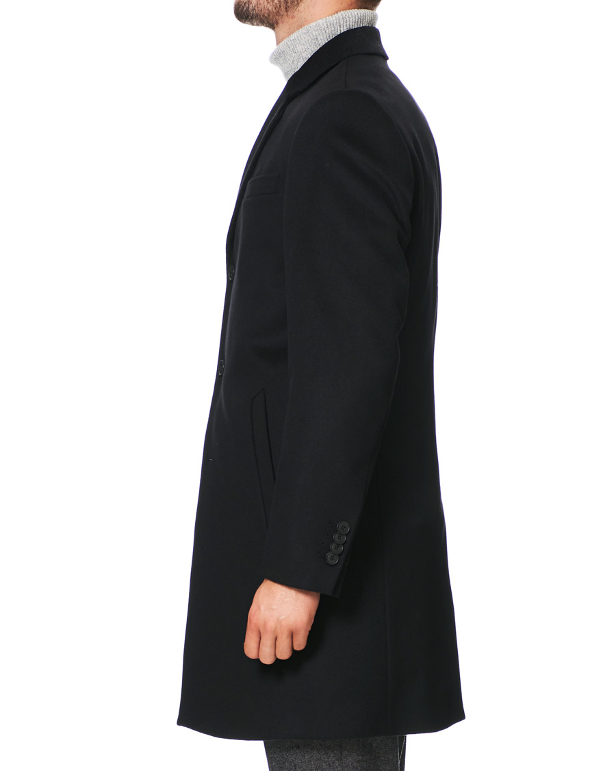 Heren | Jassen | Tiger of Sweden | Cempsey Wool/Cashmere Coat Black 44