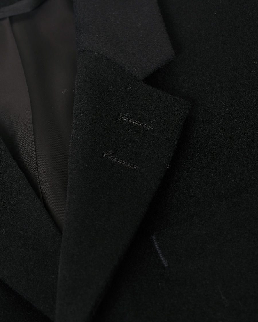Heren | Jassen | Tiger of Sweden | Cempsey Wool/Cashmere Coat Black 44
