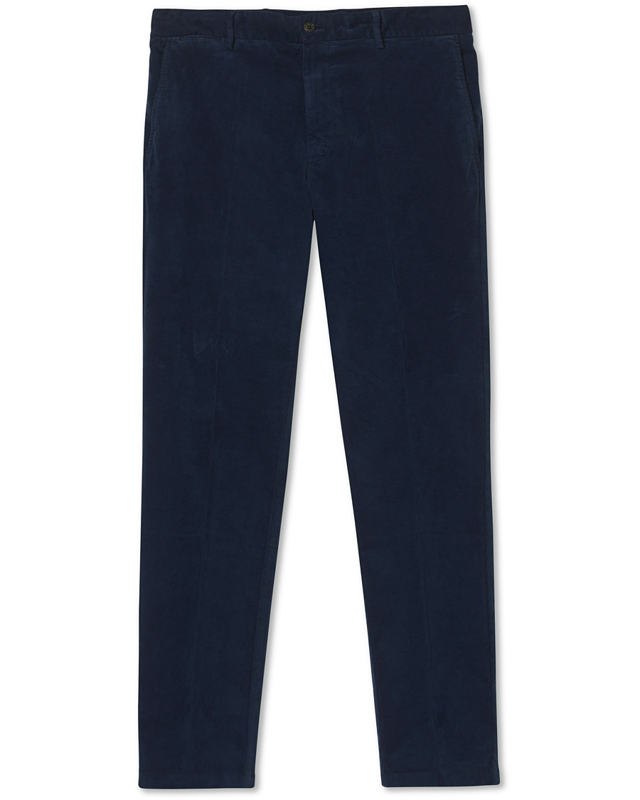 Heren | Broeken | Tiger of Sweden | Truman Corduroy Trousers Navy