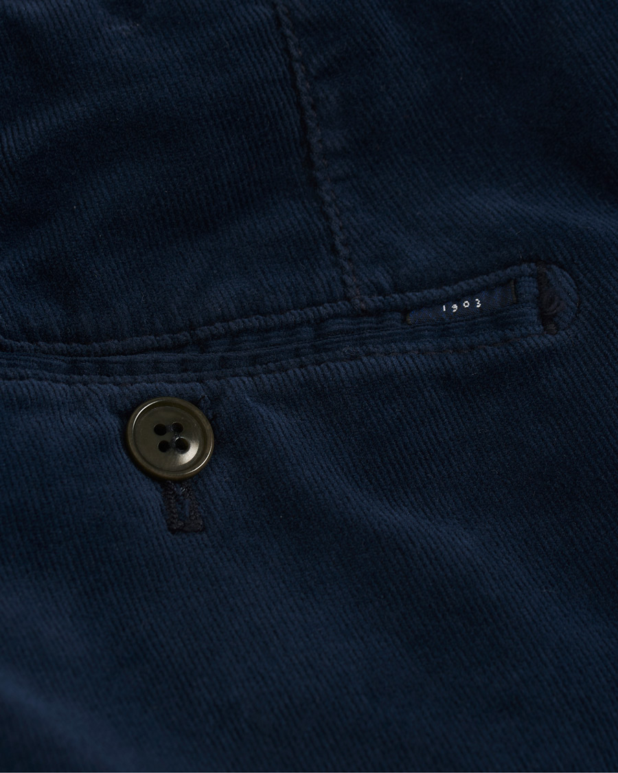 Heren | Broeken | Tiger of Sweden | Truman Corduroy Trousers Navy