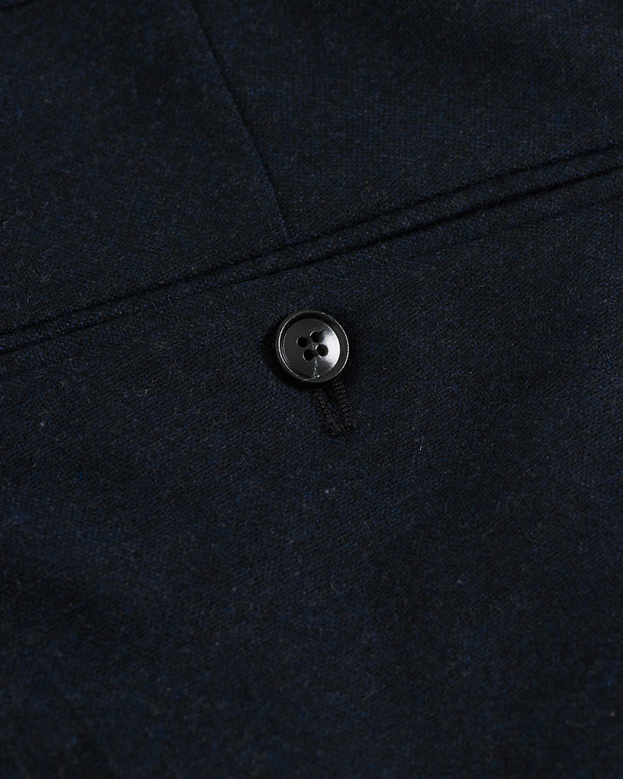 Heren | Broeken | Tiger of Sweden | Tordon Flannel Trousers Navy