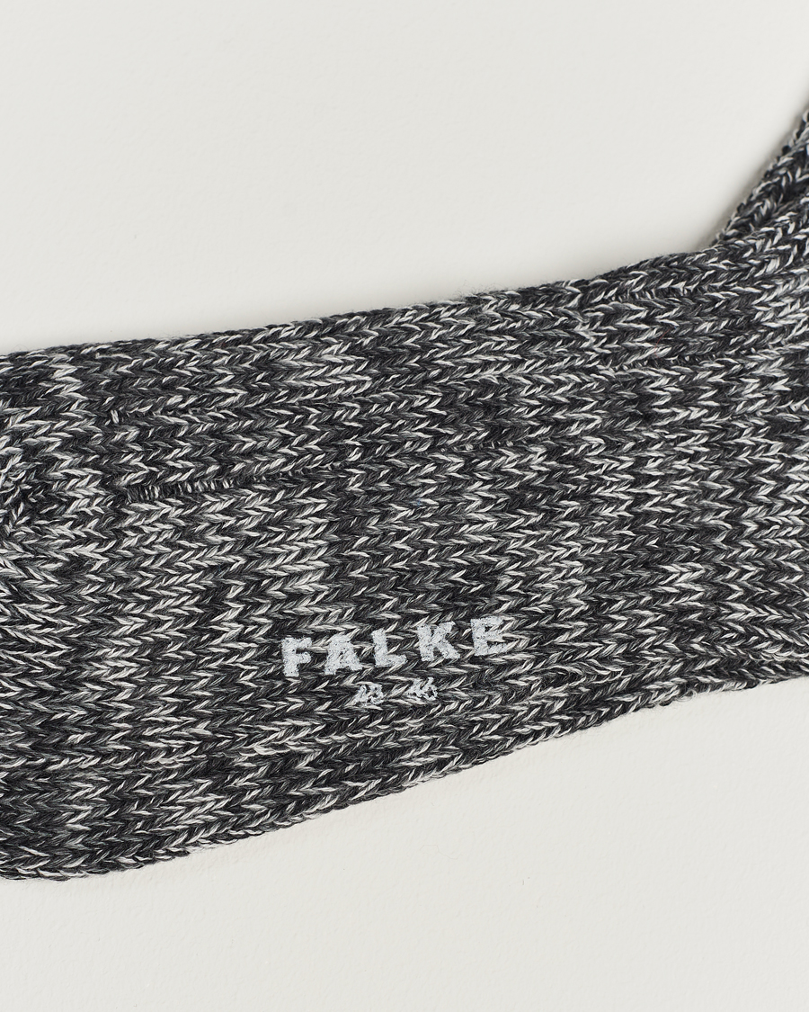 Heren |  | Falke | Brooklyn Cotton Sock Black