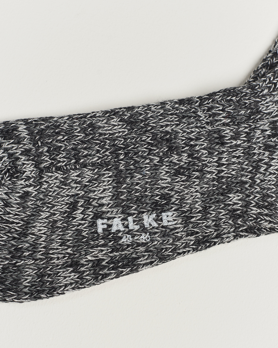 Heren | Ondergoed | Falke | Brooklyn Cotton Sock Black