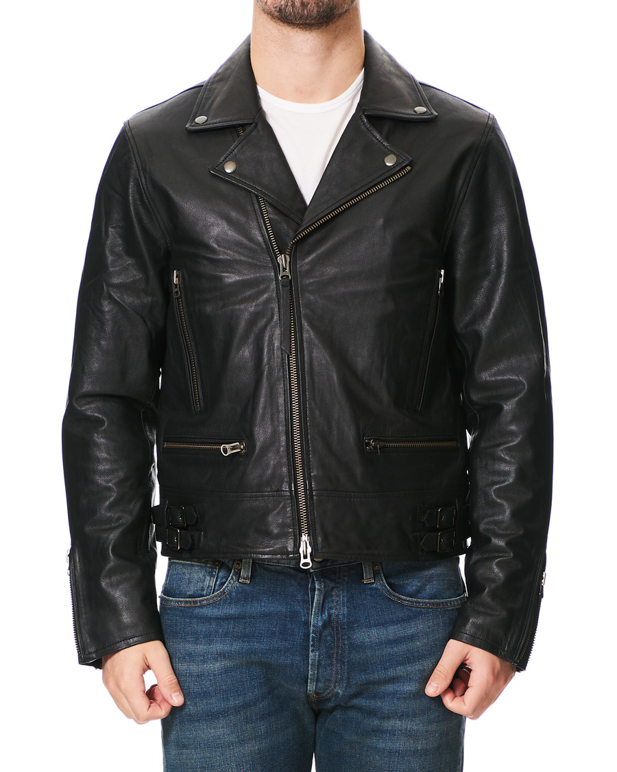 Heren | Jassen | Tiger of Sweden Jeans | Chylo Leather Jacket Black