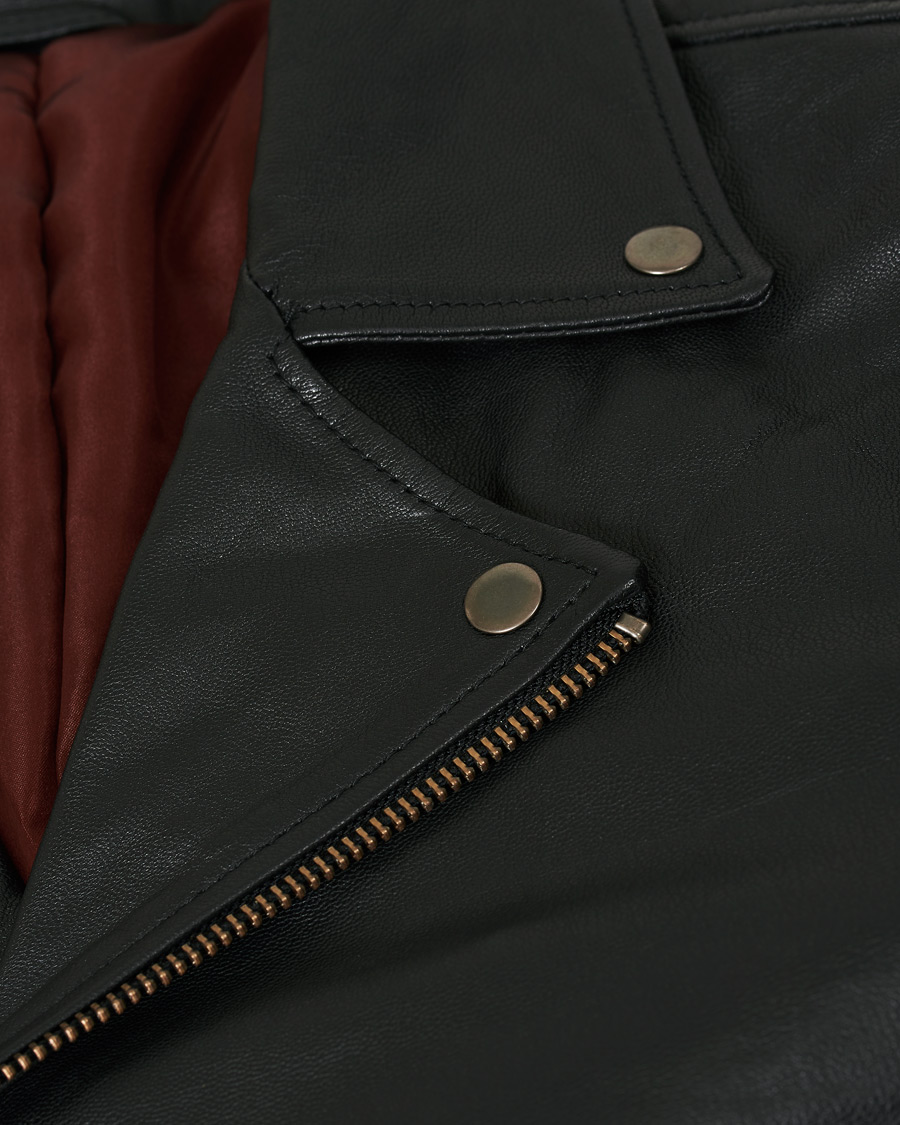 Heren | Jassen | Tiger of Sweden Jeans | Chylo Leather Jacket Black