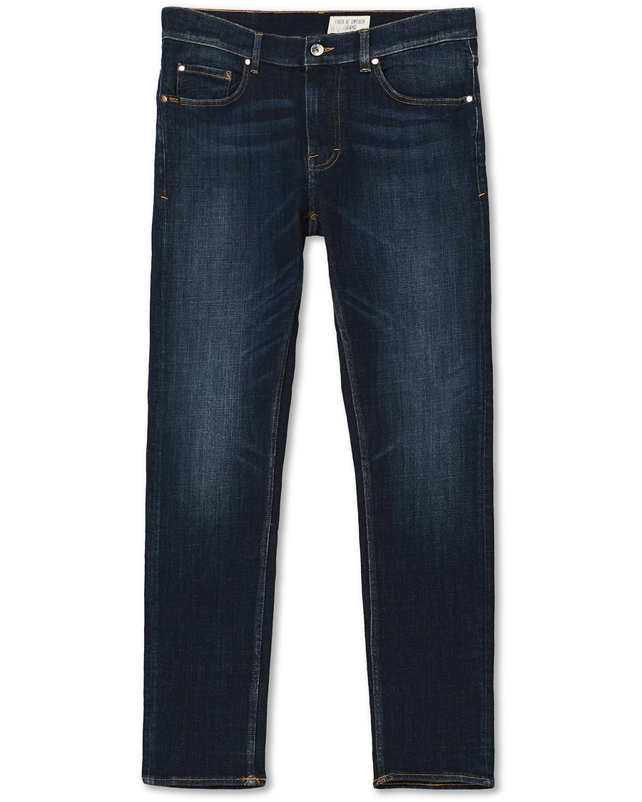 Heren | Jeans | Tiger of Sweden Jeans | Leon Matcheses Superstretch Jeans Royal Blue