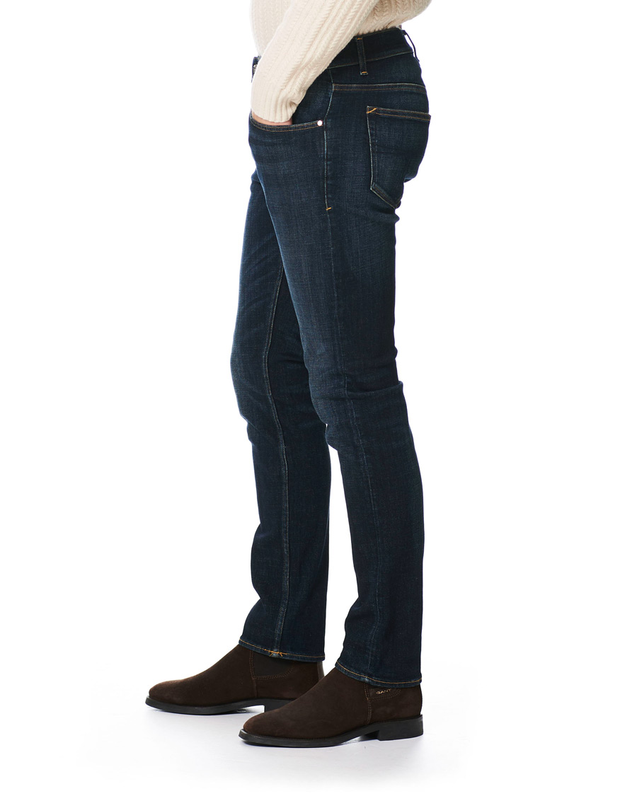 Heren | Jeans | Tiger of Sweden Jeans | Leon Matcheses Superstretch Jeans Royal Blue