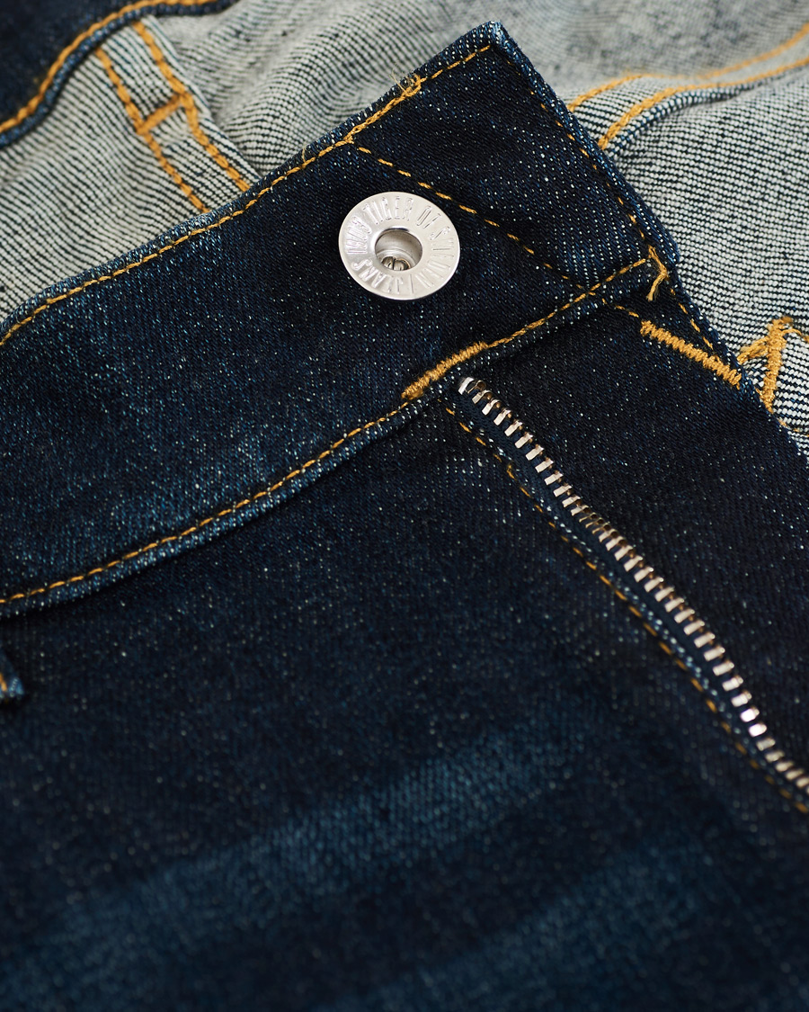 Heren | Jeans | Tiger of Sweden Jeans | Leon Matcheses Superstretch Jeans Royal Blue