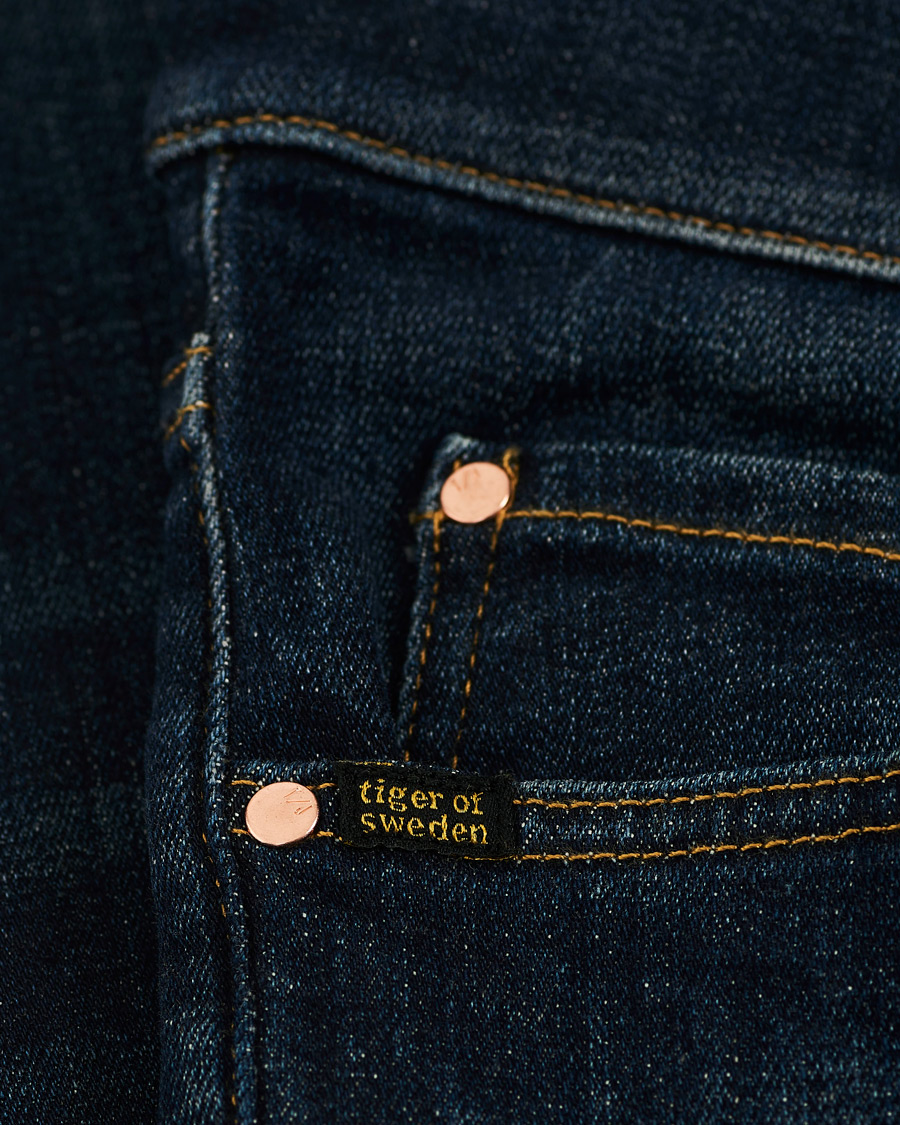 Heren | Jeans | Tiger of Sweden Jeans | Leon Matcheses Superstretch Jeans Royal Blue