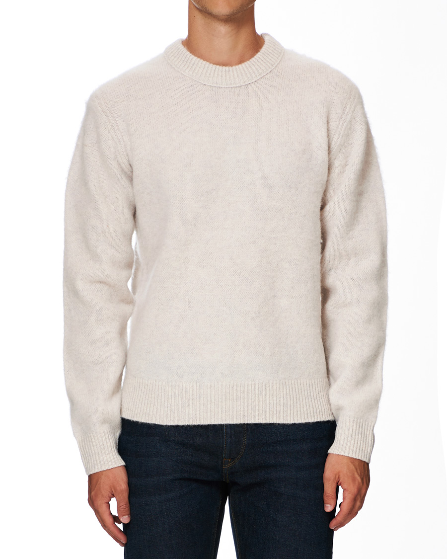 Heren | Truien | Tiger of Sweden Jeans | Prowler Knitted Crew Neck White