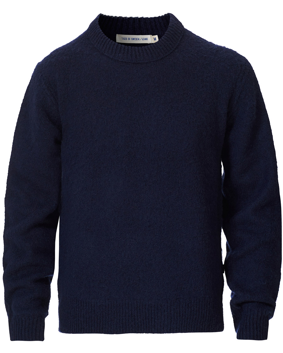 Heren | Truien | Tiger of Sweden Jeans | Prowler Knitted Crew Neck Blue