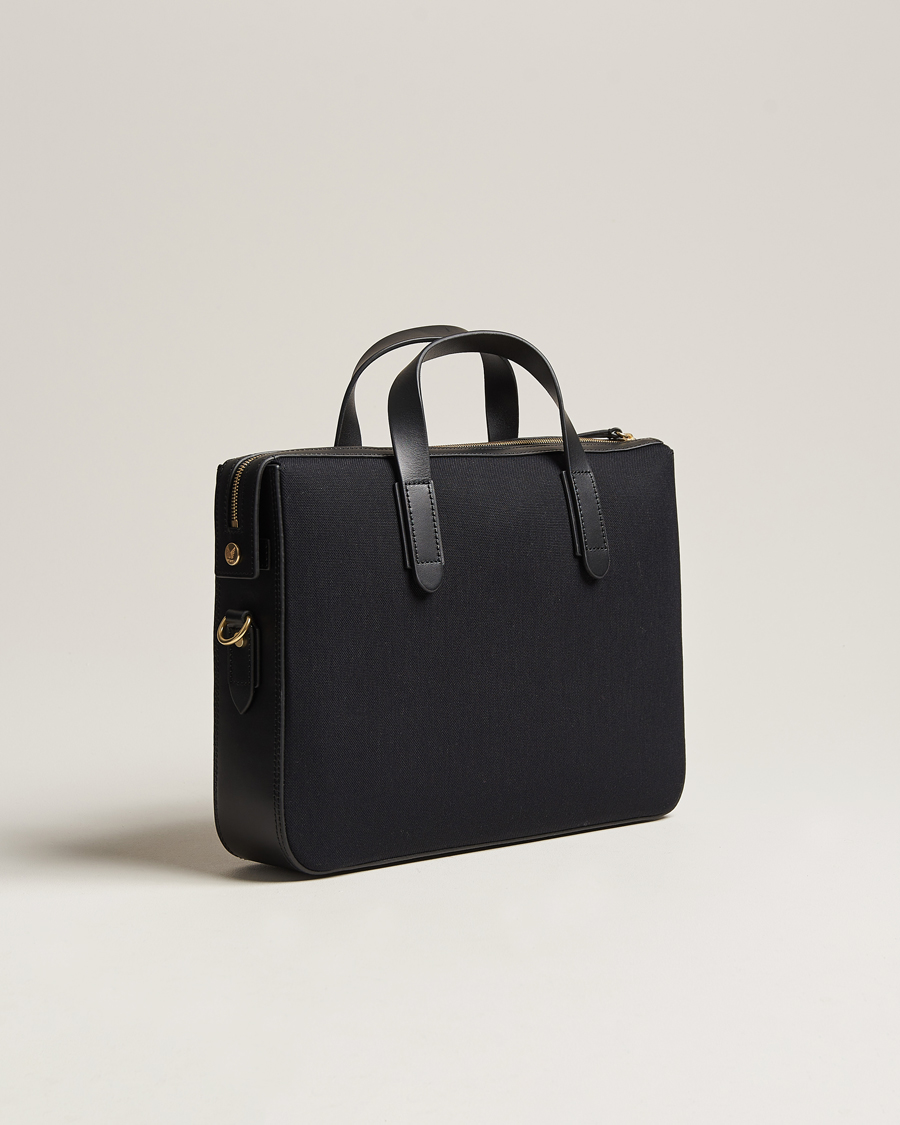 Heren | Sale Accessoires | Mismo | M/S Canvas Briefcase Coal/Black