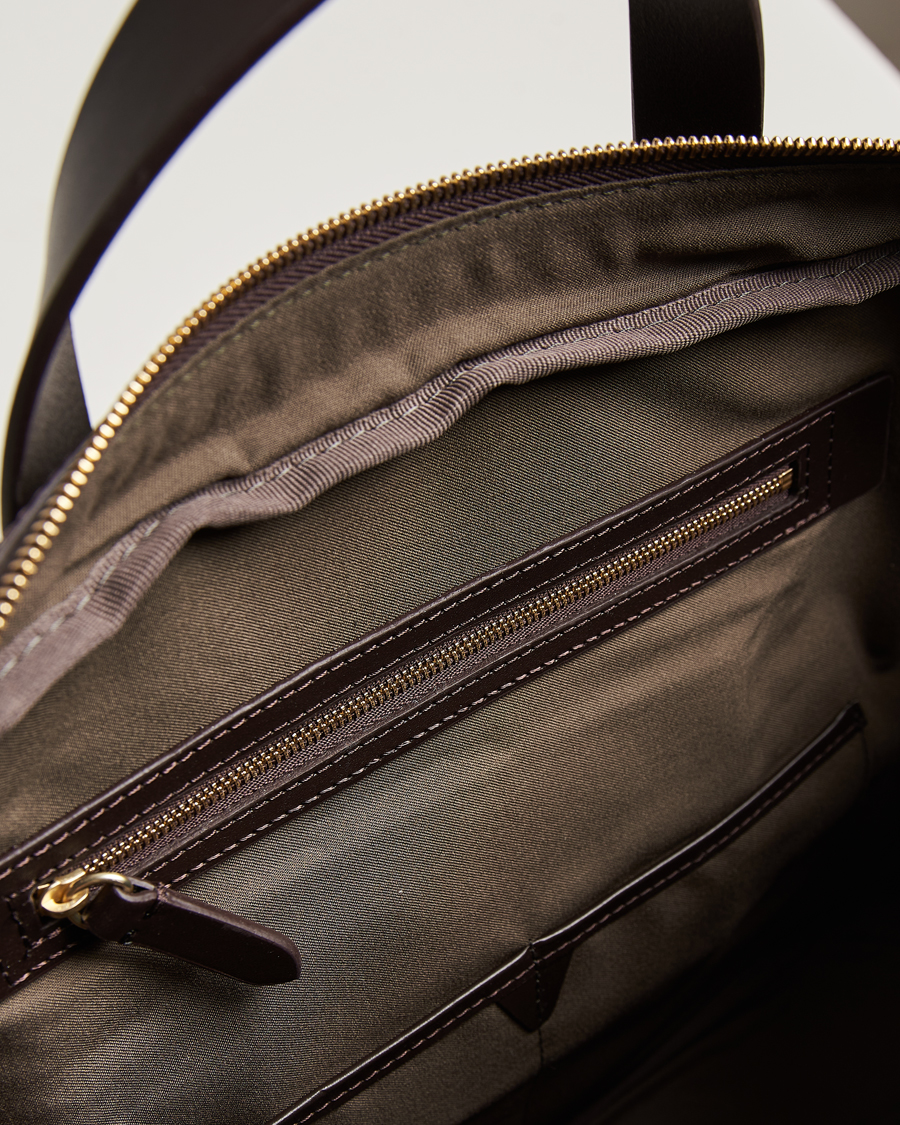 Heren | Tassen | Mismo | MismoM/S Nylon OfficeArmy/Dark Brown