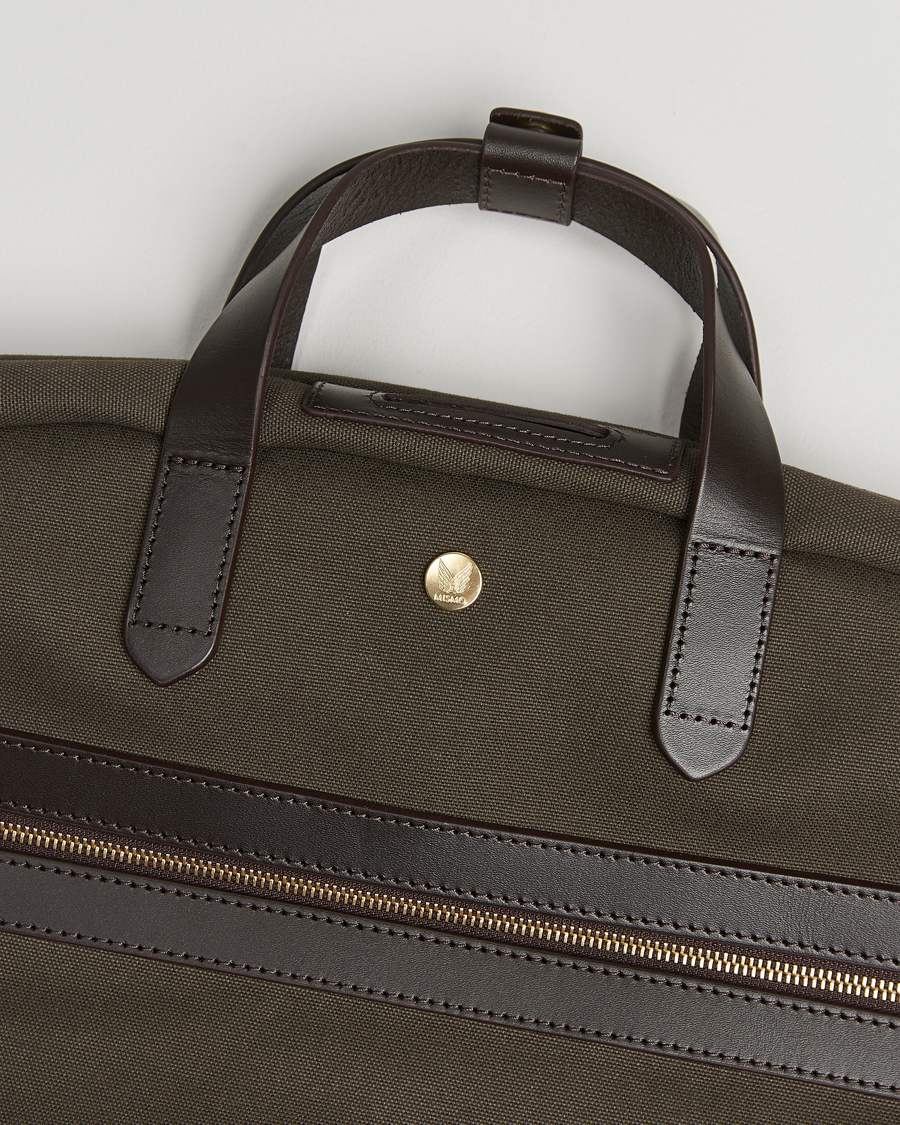Heren | Tassen | Mismo | MismoM/S Suit CarrierArmy/Dark Brown