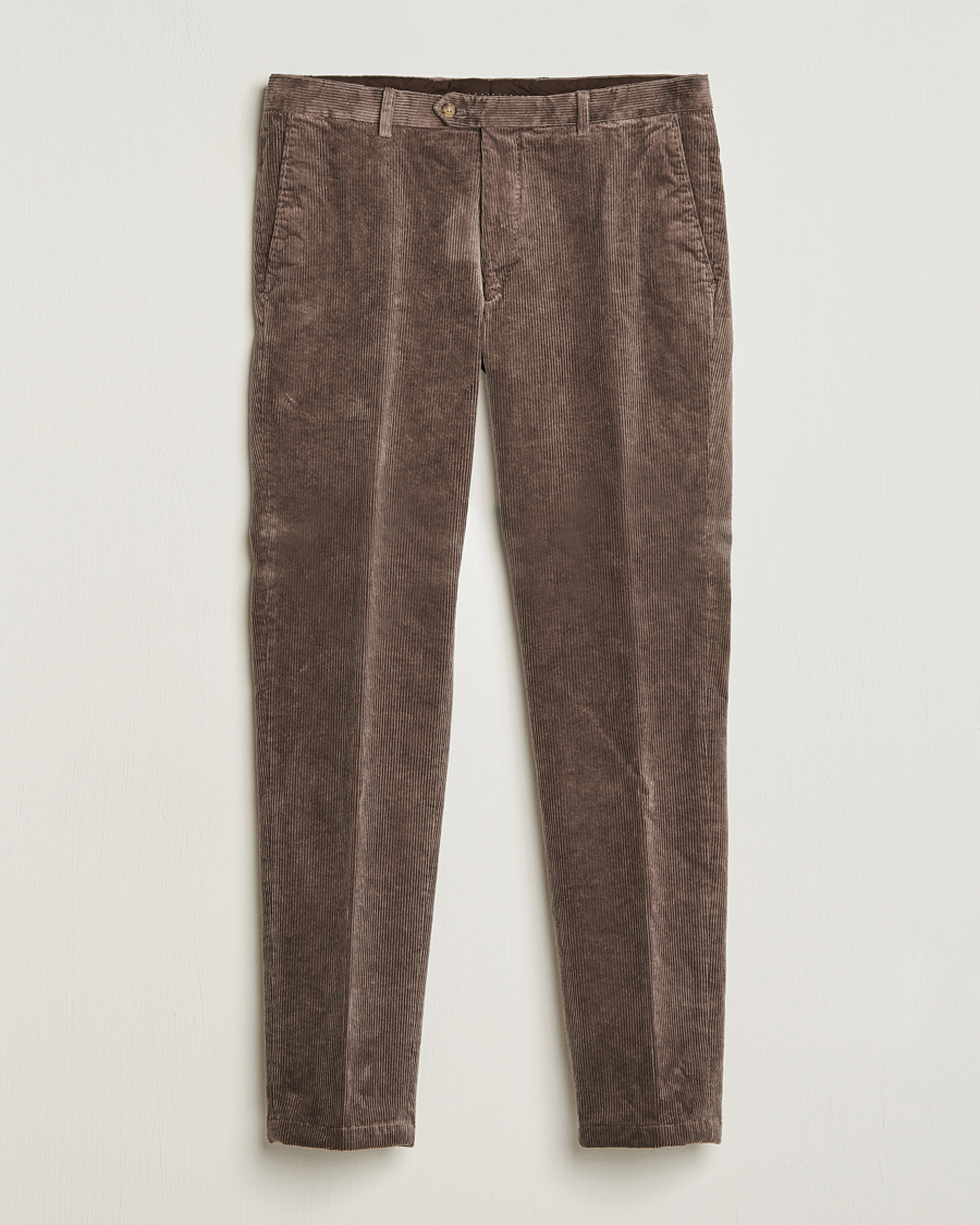 Heren | Broeken | Oscar Jacobson | Denz Corduroy Trousers Nutmeg