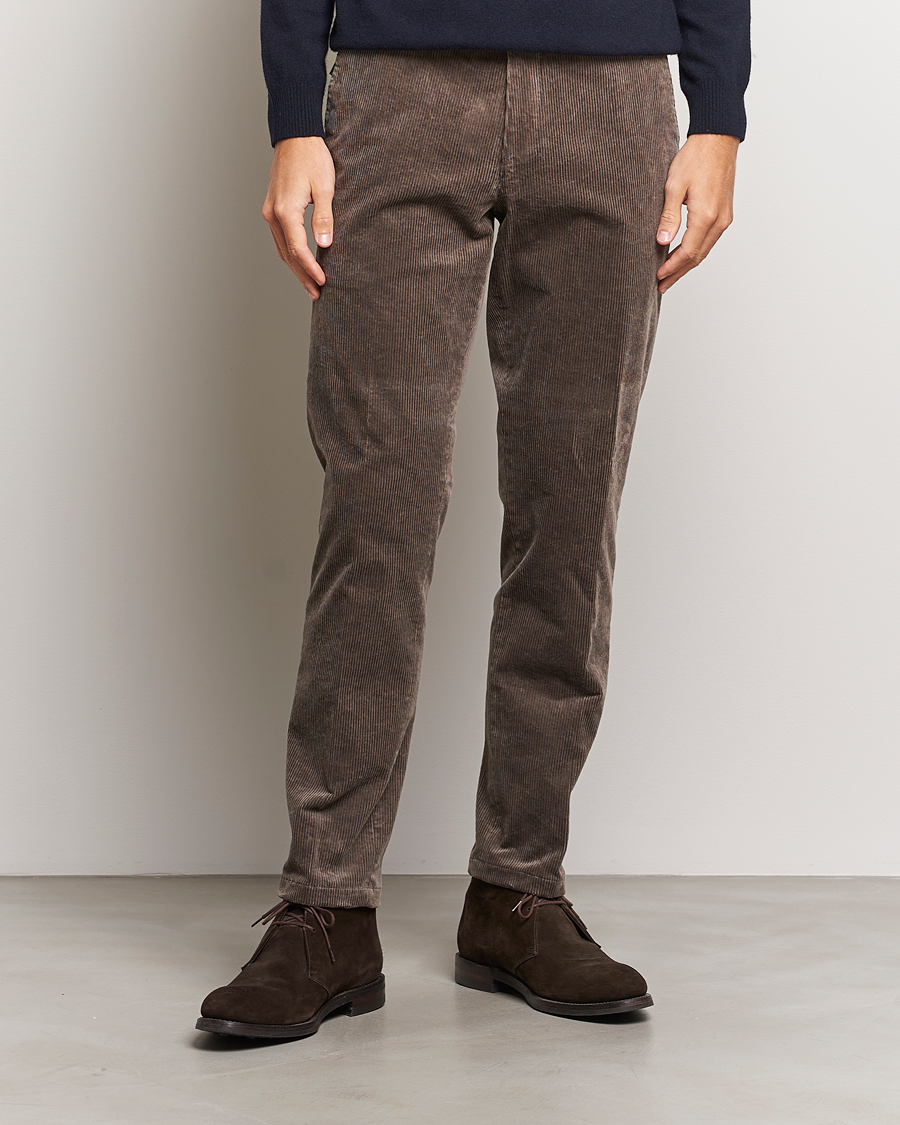 Heren | Broeken | Oscar Jacobson | Denz Corduroy Trousers Nutmeg