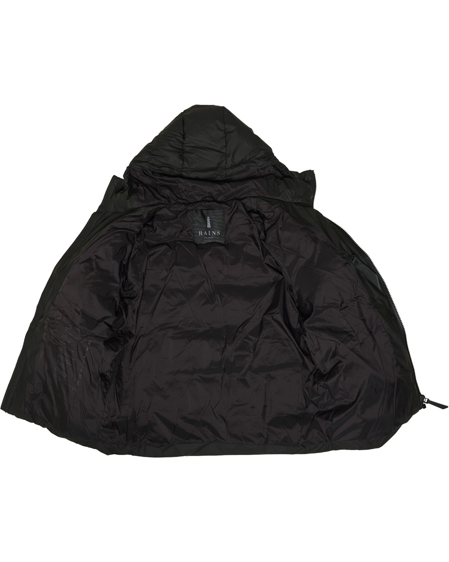 Heren | Jassen | RAINS | Waterproof Puffer Jacket Black