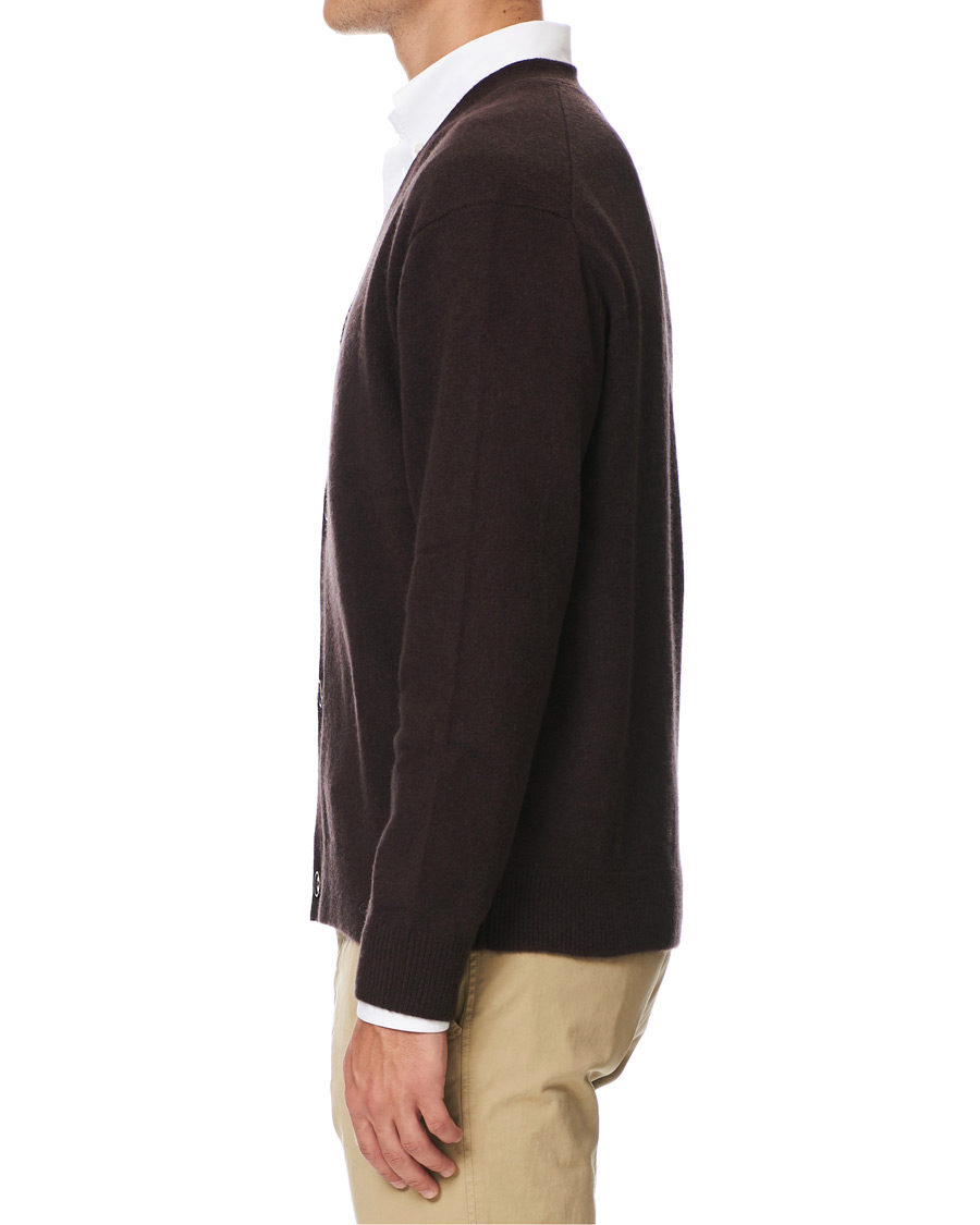 Heren | Truien | Samsøe Samsøe | Samsøe & Samsøe Viktor Knitted Wool Cardigan Mole