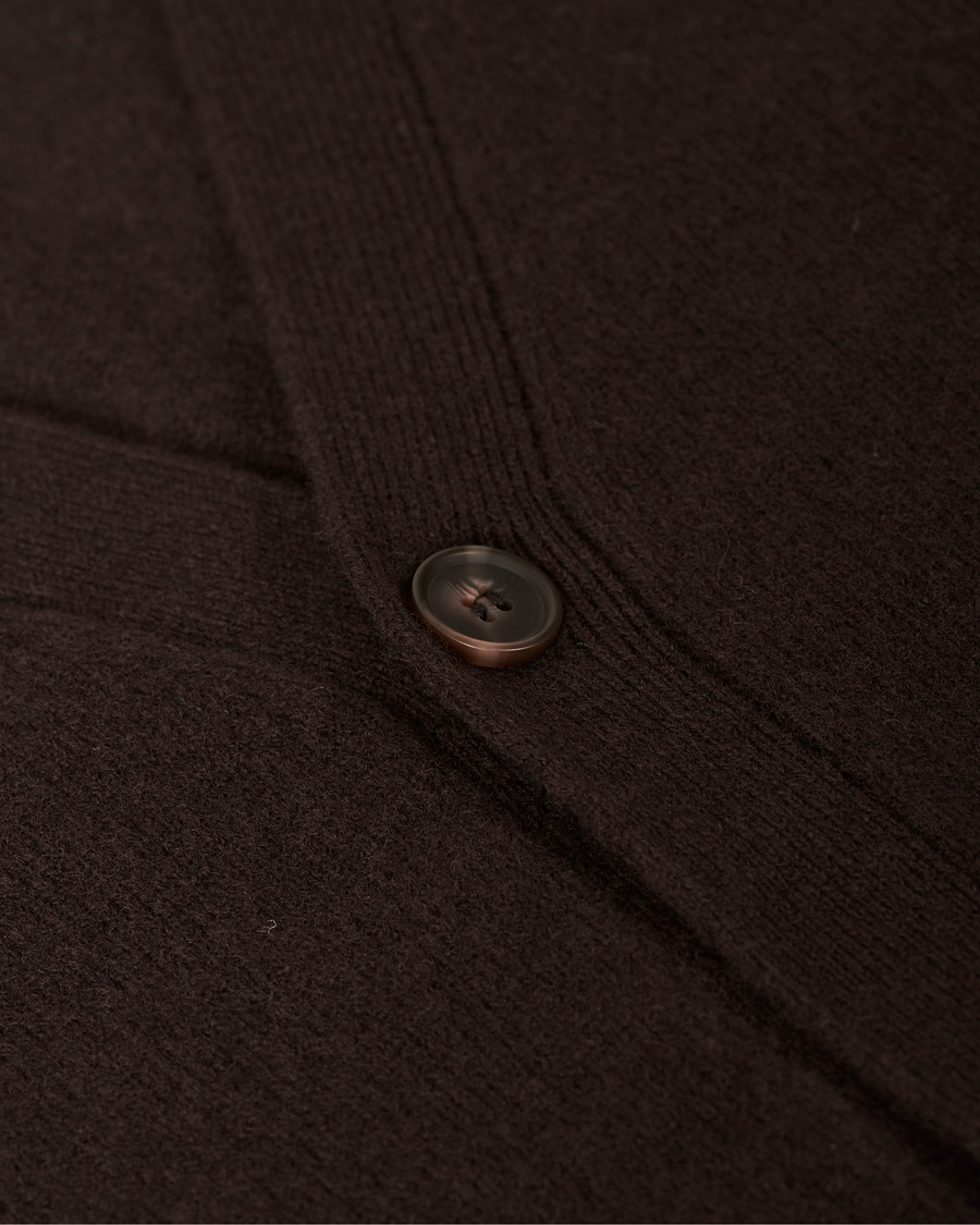 Heren | Truien | Samsøe Samsøe | Samsøe & Samsøe Viktor Knitted Wool Cardigan Mole