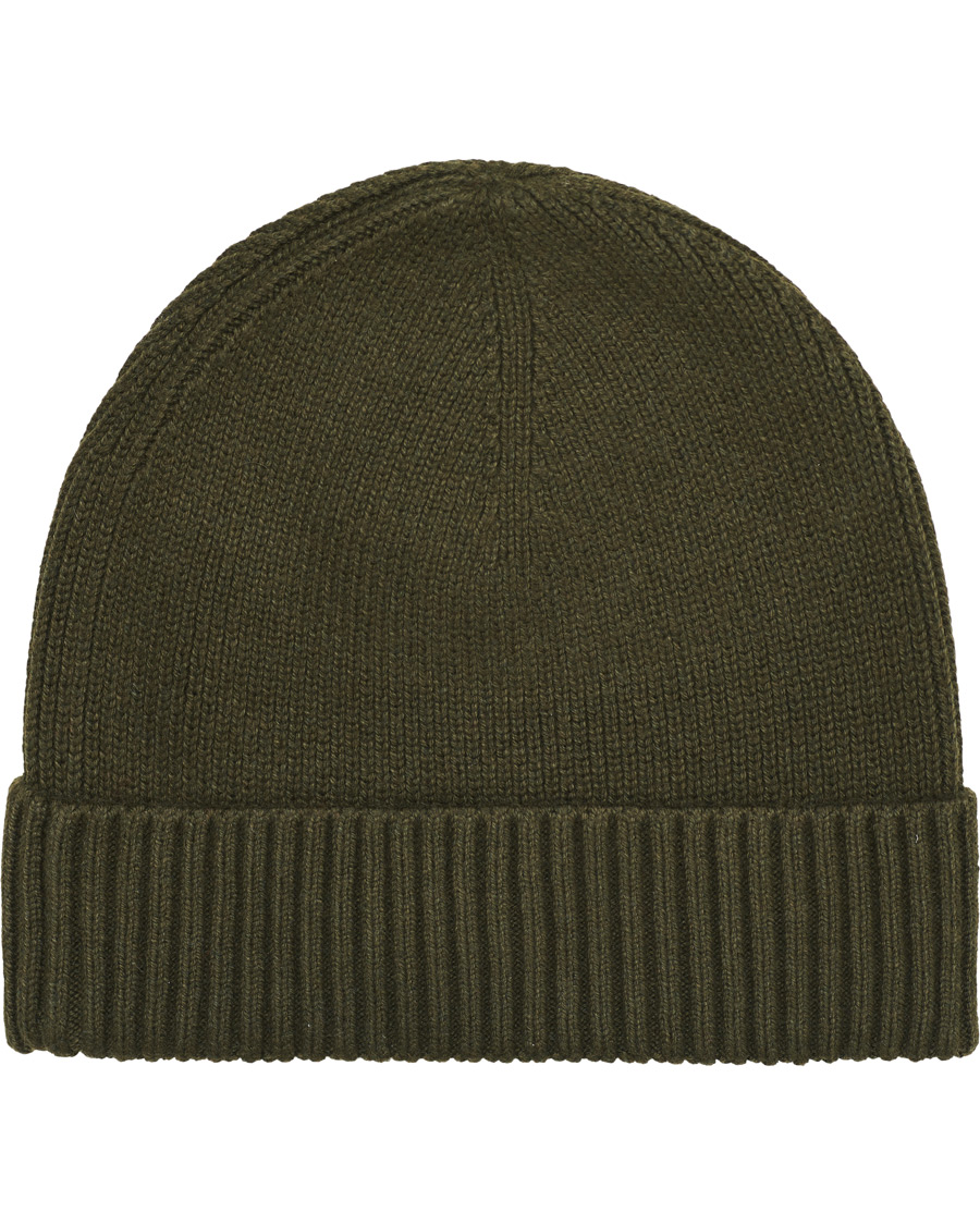 Heren | Tommy Hilfiger Pima Cotton Beanie Green | Tommy Hilfiger | Pima Cotton Beanie Green