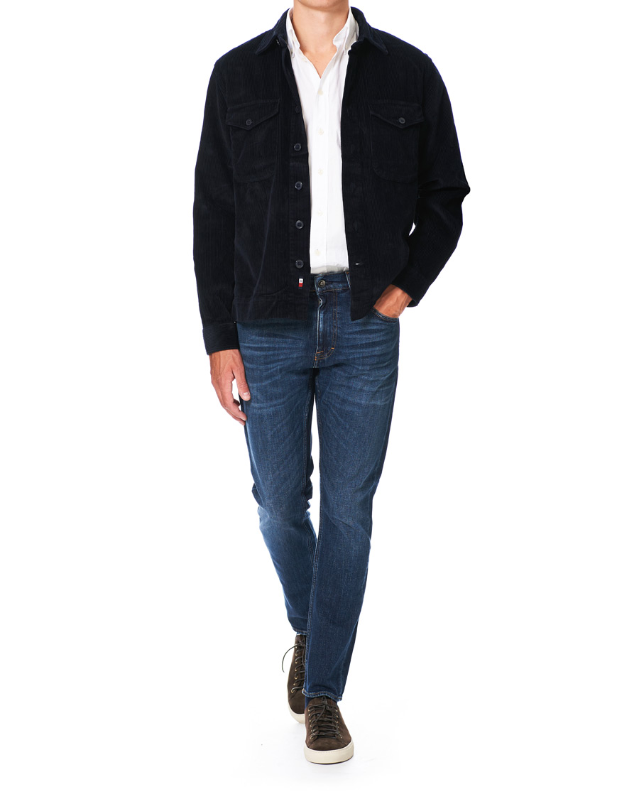 Heren | Overhemden | Tommy Hilfiger | Corduroy Overshirt Desert Sky