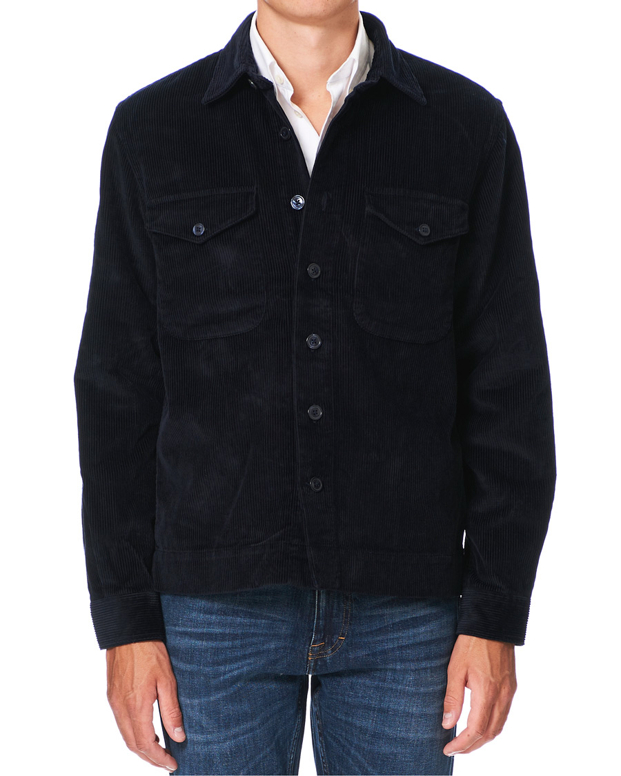 Heren | Overhemden | Tommy Hilfiger | Corduroy Overshirt Desert Sky
